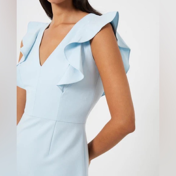 NWOT Ruffle Mini Dress - Picture 3 of 6